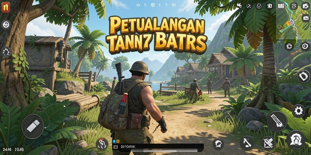 Screenshot gameplay Open World yang menunjukkan eksplorasi mendalam.