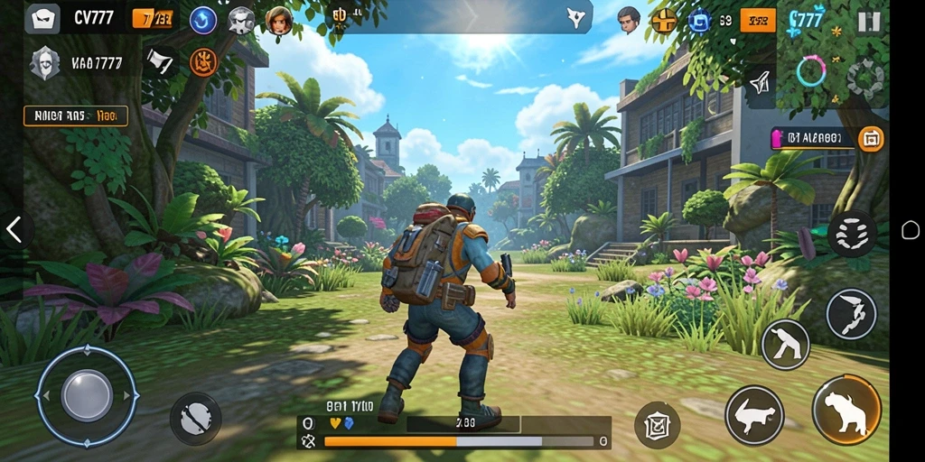 Tampilan gameplay yang menarik dan interaktif dari CV777.