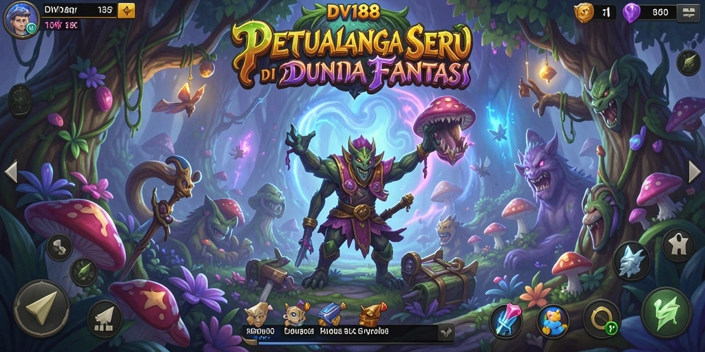 Tangkapan layar gameplay yang menarik dari DV188.