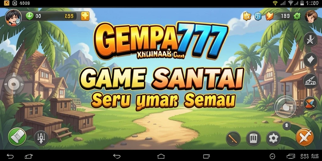 Tangkapan layar GEMPA777 menampilkan gameplay yang seru dan penuh warna.