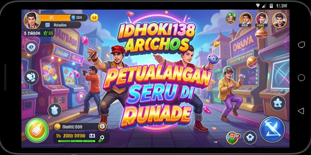 Screenshot utama IDRHOKI138 menunjukkan aksi seru gameplay Arcade.