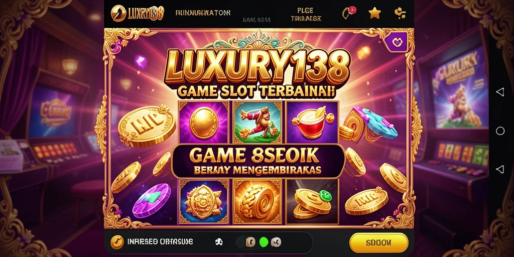 Tampilan gameplay menawan dari LUXURY138 dengan efek suara yang memikat.