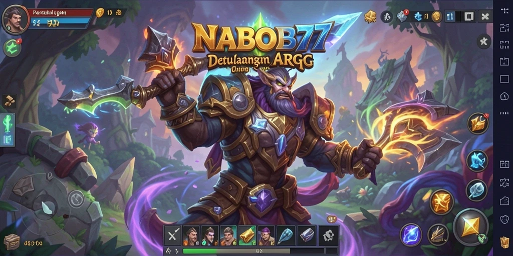 Tampilan gameplay NABOB77 yang menegangkan dan penuh aksi.