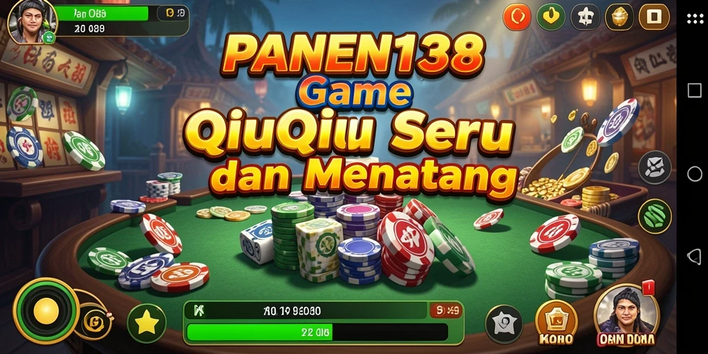 Gameplay seru PANEN138 dengan mode QiuQiu menarik.