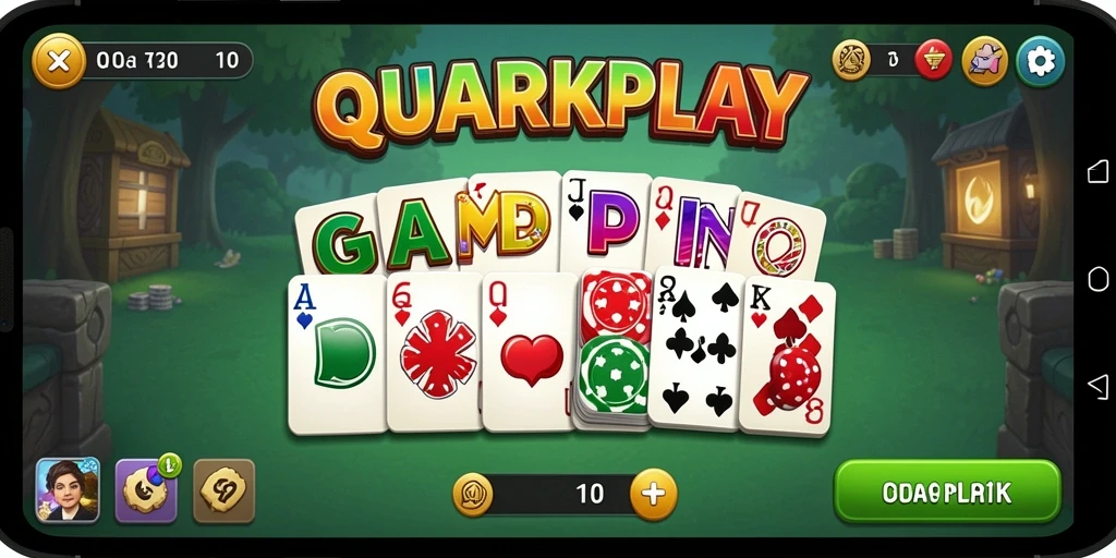Screenshot gameplay Domino yang seru dari QUARKPLAY.