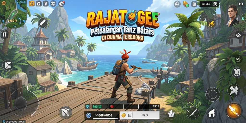 Tampilan gameplay menakjubkan dari RAJATOGEL yang memikat.