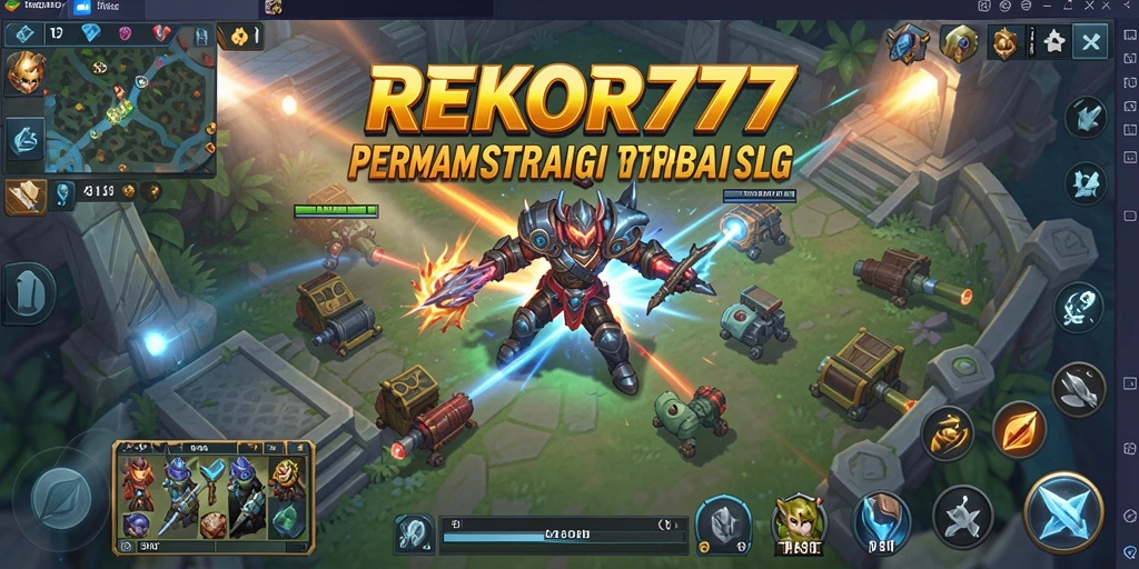 Tampilan menarik dari gameplay REKOR777 dengan strategi SLG.