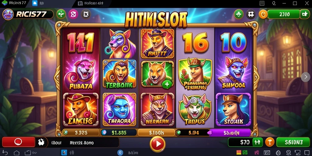 Screenshot RICIS77 menampilkan grafik mengagumkan dan gameplay menarik.