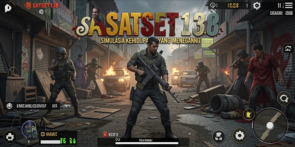Tampilan menarik dari gameplay SATSET138 yang menggambarkan simulasi kehidupan.