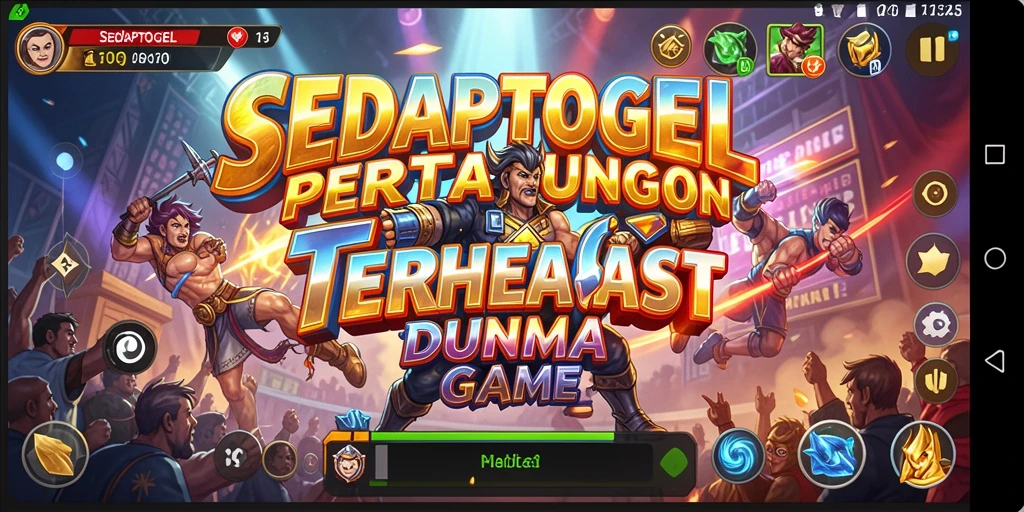 Tampilan gameplay SEDAPTOGEL yang menegangkan dan seru.