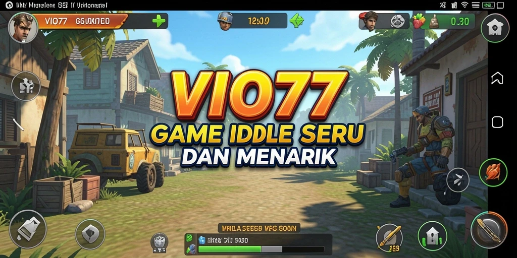 Tampilan menarik gameplay VIO77 dengan elemen Idle yang menyenangkan.